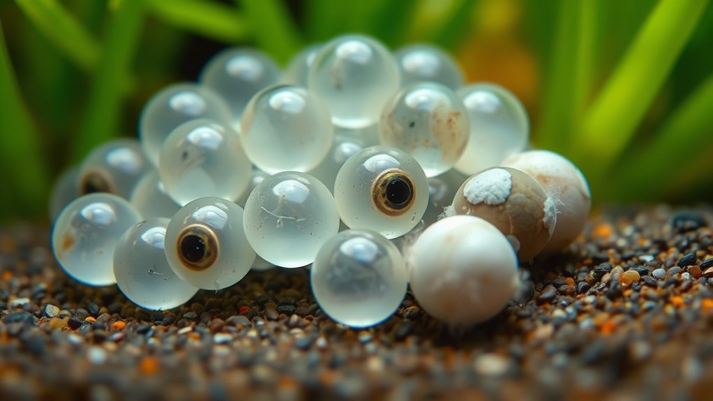 identify moldy infertile eggs