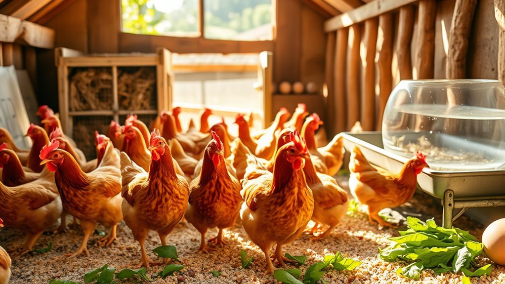 increase hens egg output