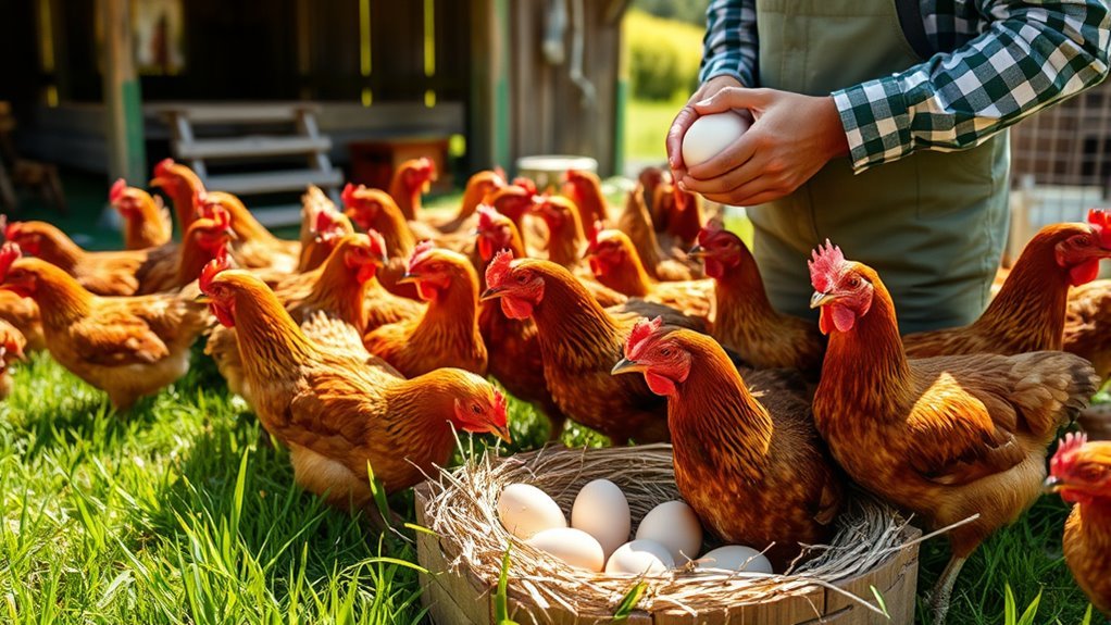 increasing chicken egg production