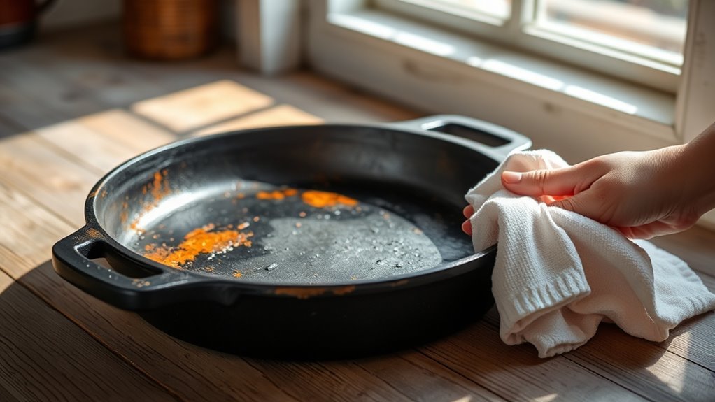 inspect for rust spots