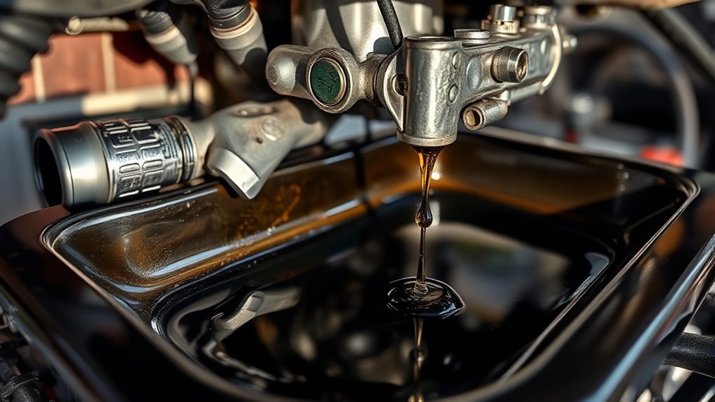 inspect oil leak sources