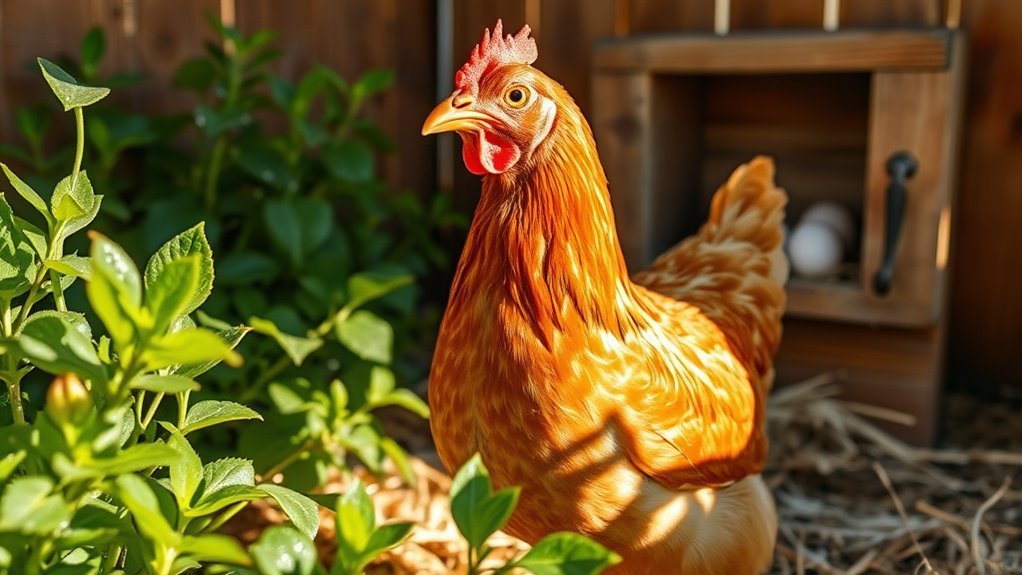 light and environment influence laying