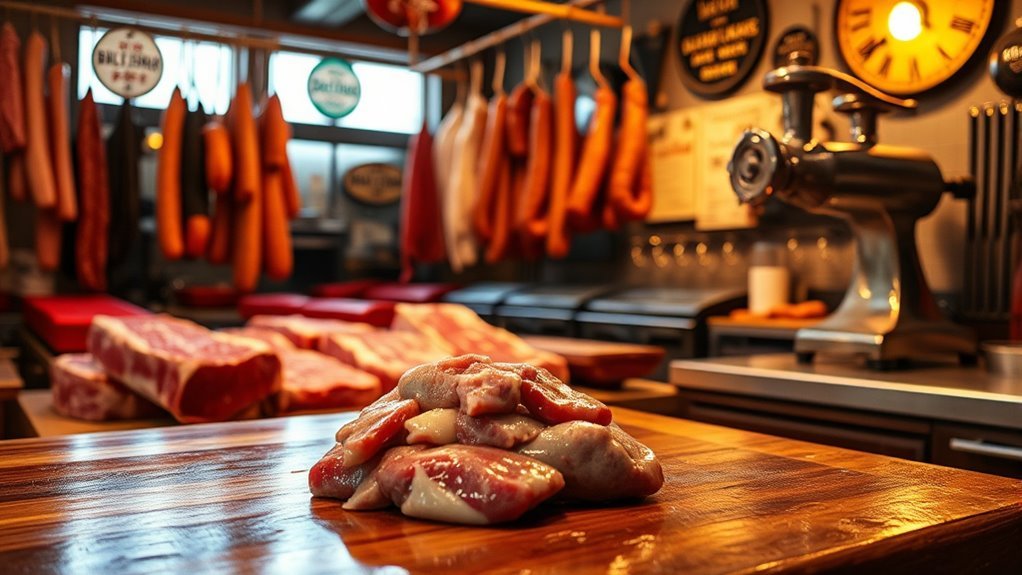 local butchers offer beef fat