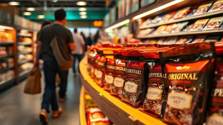 locate dried beef aisle