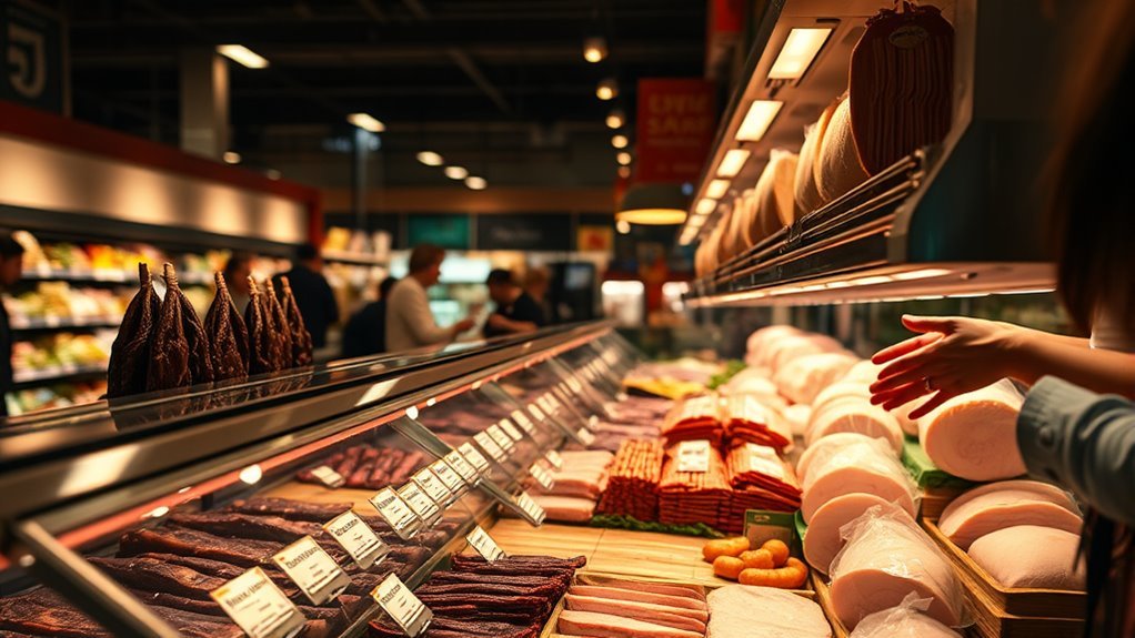 locate dried beef shelves