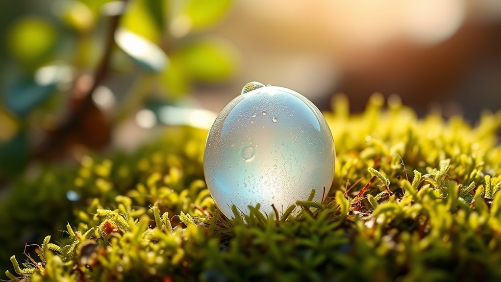 lumpy infected hen egg