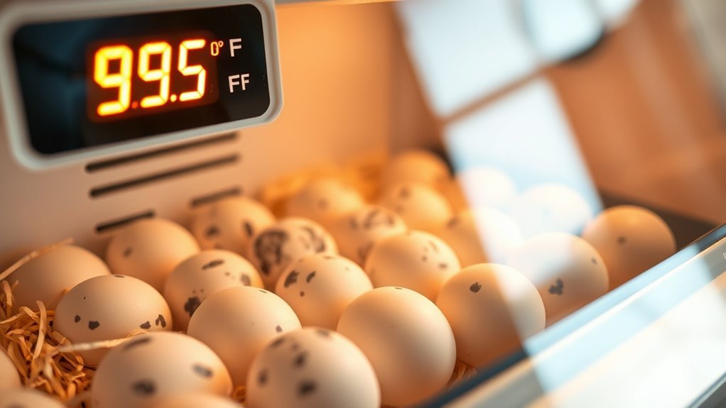 maintain 99 5 f temperature