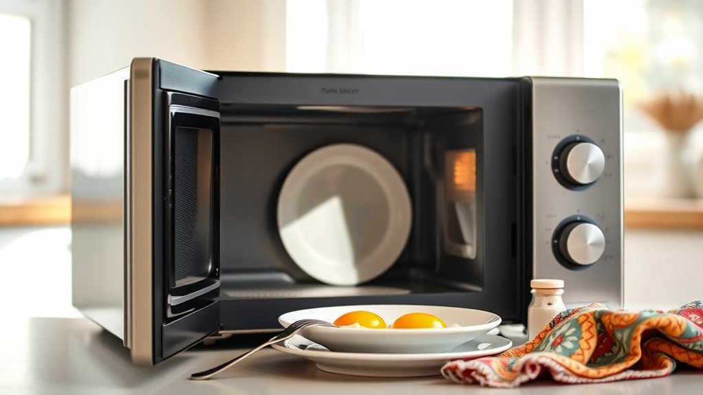 microwave eggs in minutes