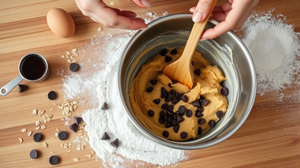 mix chill shape bake