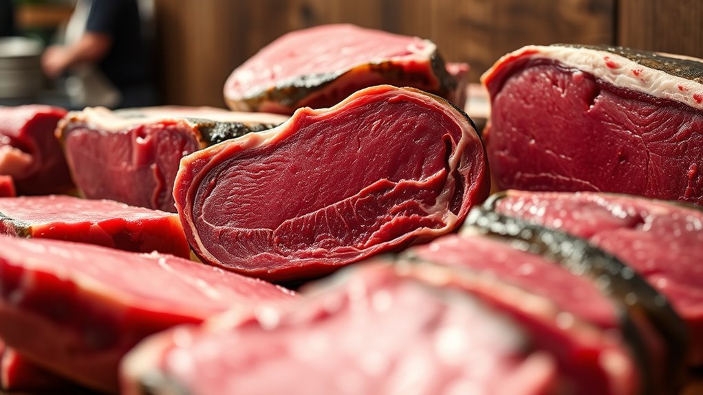 muscle use marbling aging