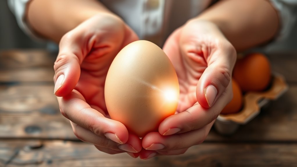 observe hen rooster behavior