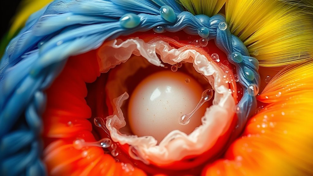 ovum sperm storage fertilization