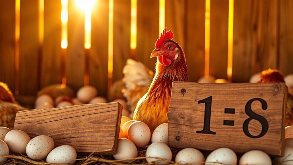 peak egg production estimates
