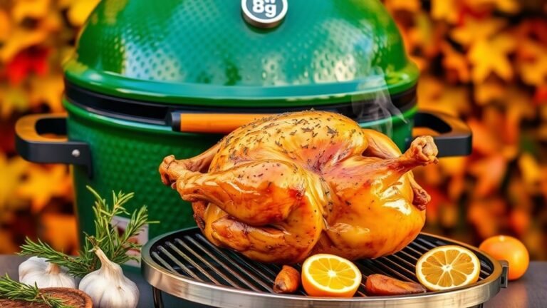 perfect green egg turkey