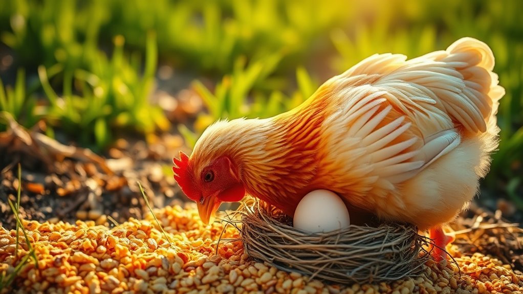 proper protein supports timely laying