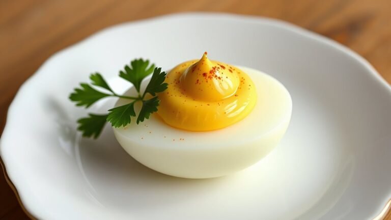 protein content in deviled eggs