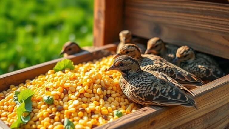 quail egg laying nutrition guide