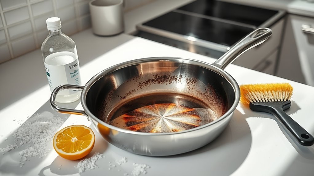 quick stainless steel cleaning