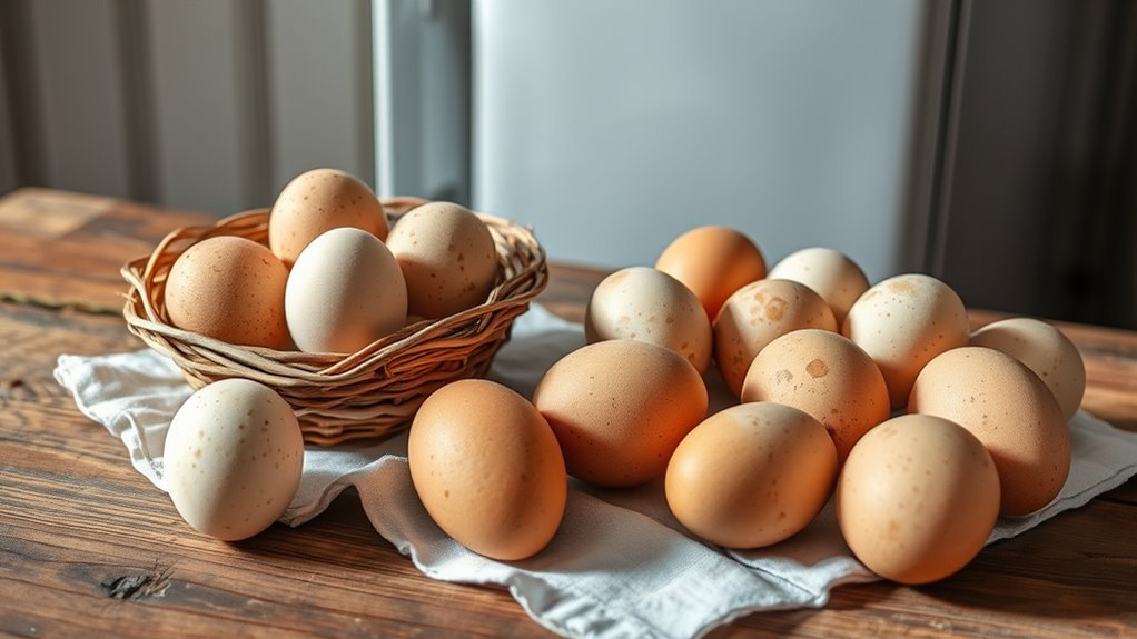 refrigeration for chicken eggs
