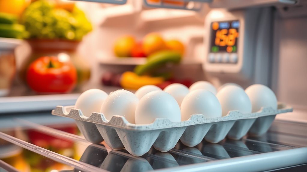 refrigeration prolongs egg freshness