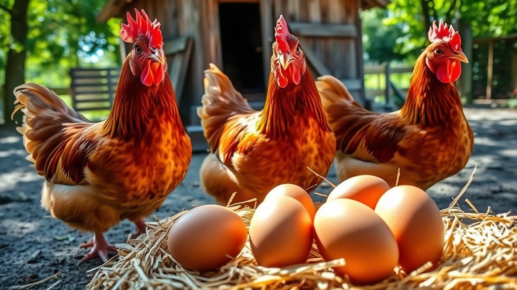 reliable heritage brown egg layers