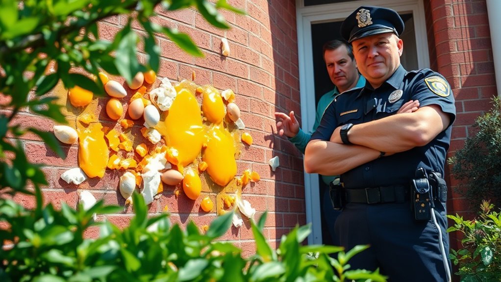 report egging damage specifics