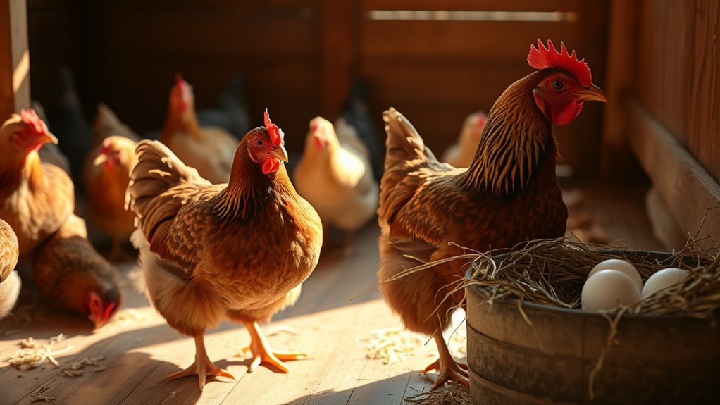 signs hens are ready