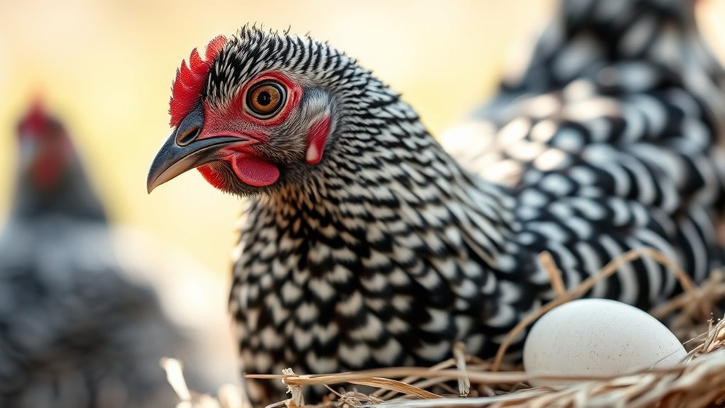 signs of laying readiness