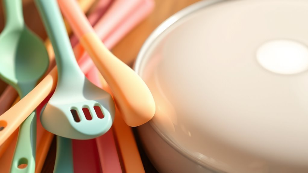 silicone utensils protect cookware