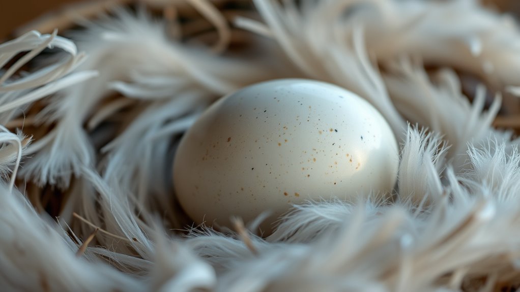 size of bald eagle egg
