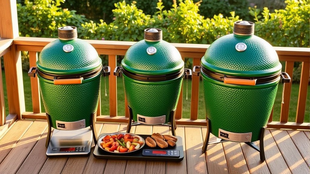 size weight capacity comparison