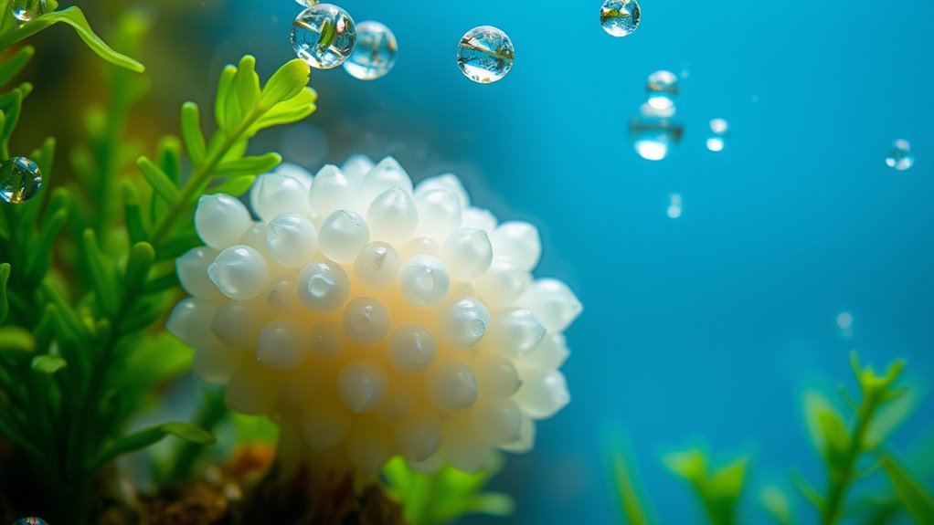 snails preferred egg spots