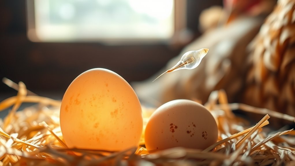 sperm storage duration in hens