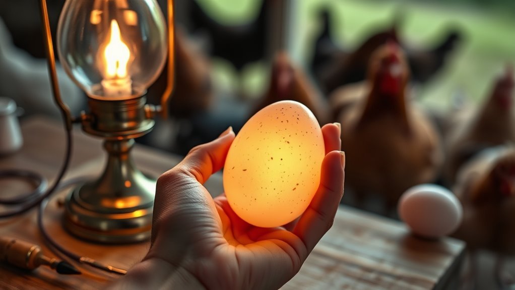 spot fertilized eggs clearly