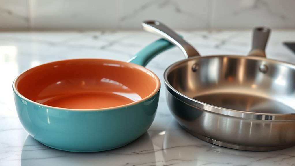 stainless steel outlasts ceramic