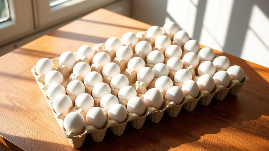 standard 30 dozen egg case