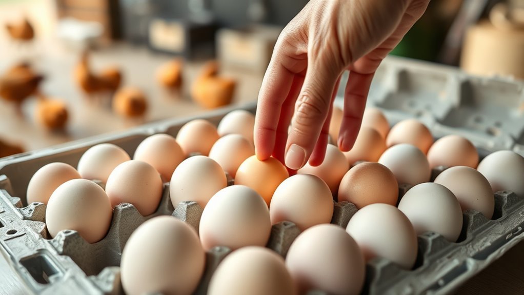 standard egg case size