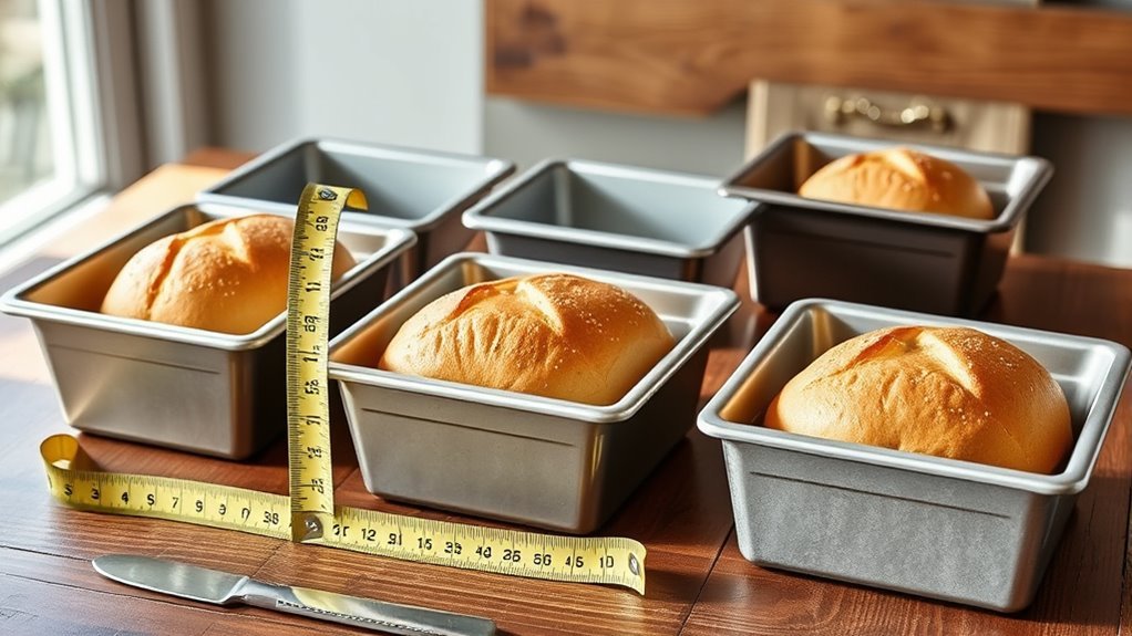 standard loaf pan sizes