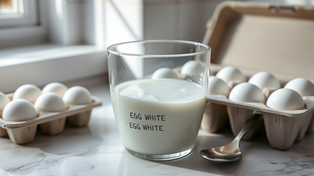 store egg whites airtight refrigerated