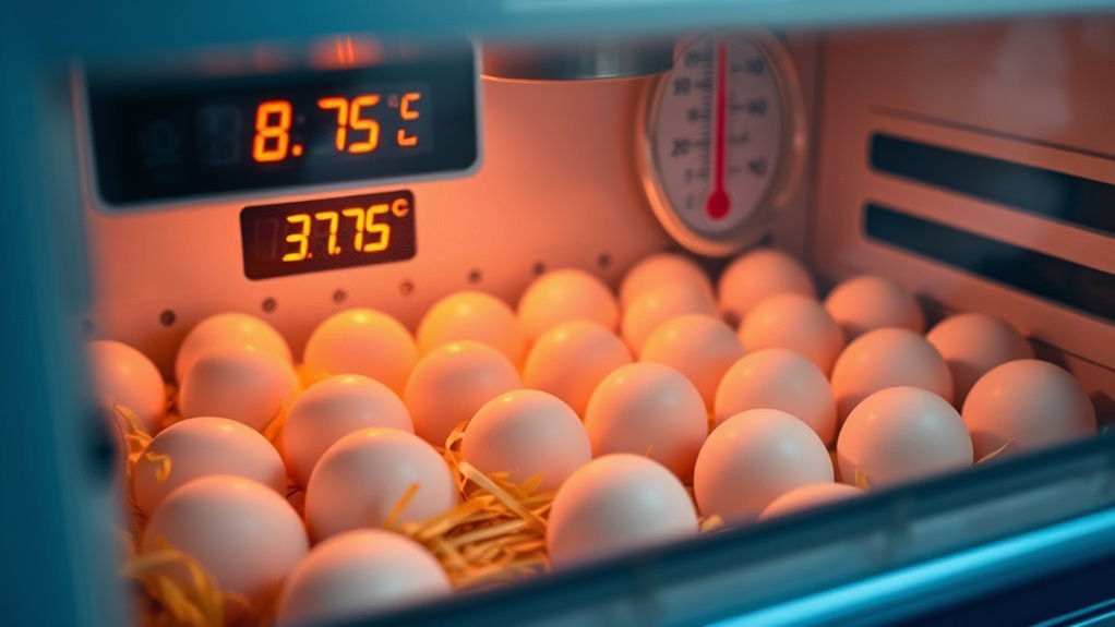 temperature stability ensures hatch success