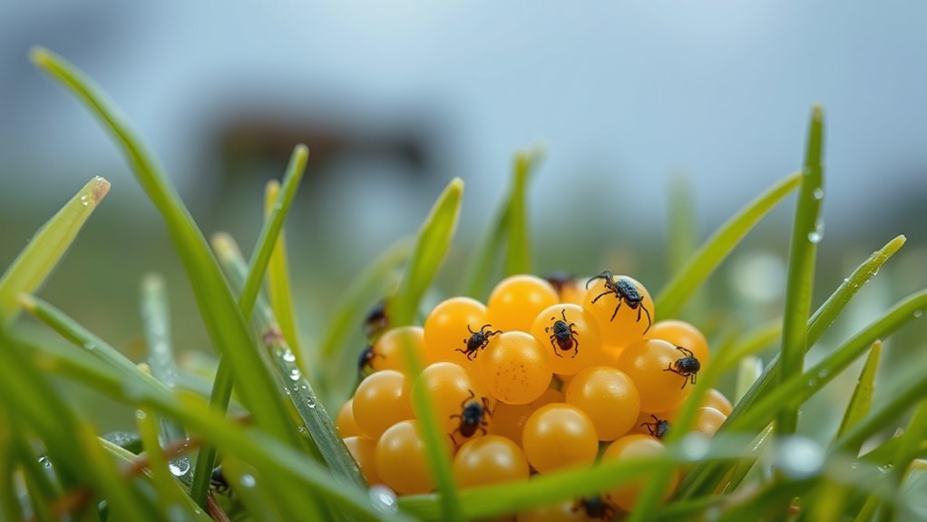 tick species vary egg counts