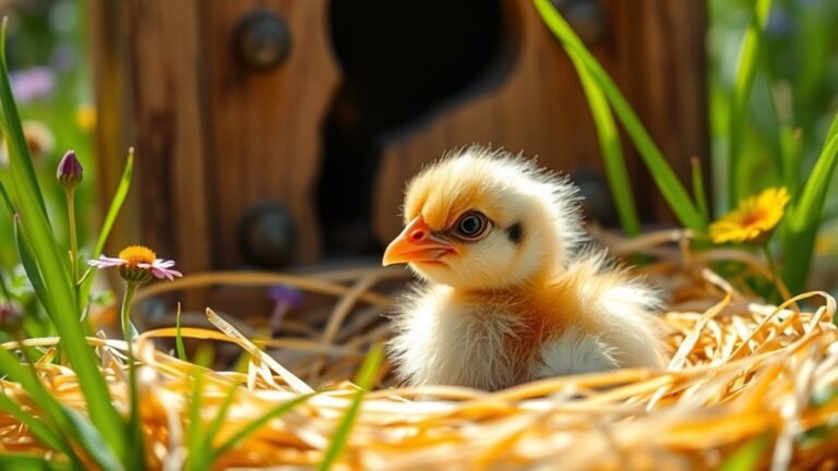 time for chicks laying