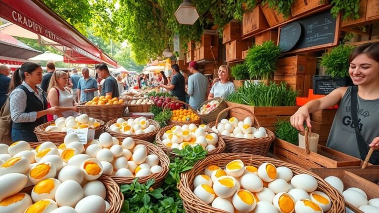 top spots for boiled eggs