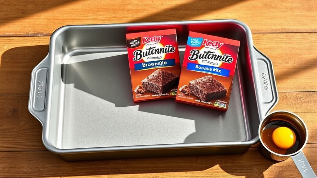 two boxes perfect brownies