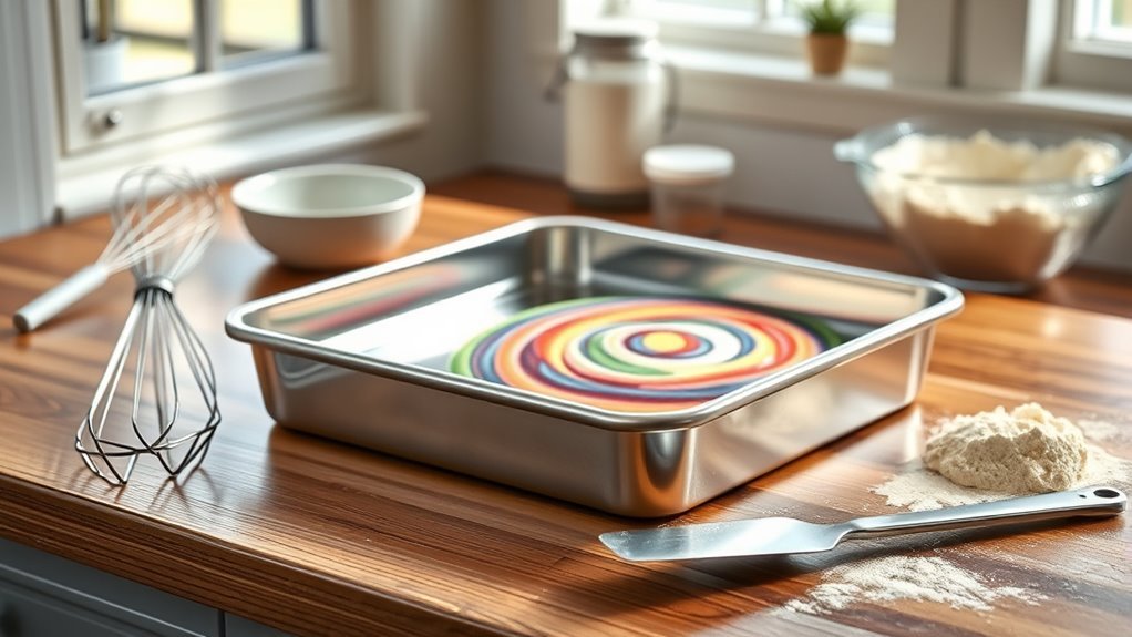 using a jelly roll pan