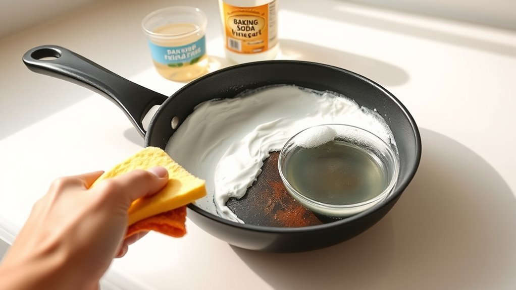 vinegar baking soda cleaning