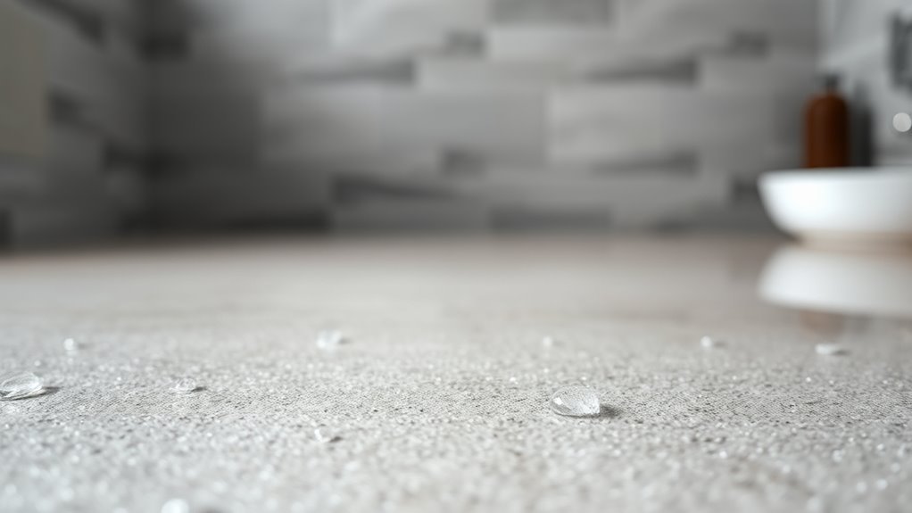 waterproof durable shower pan concrete