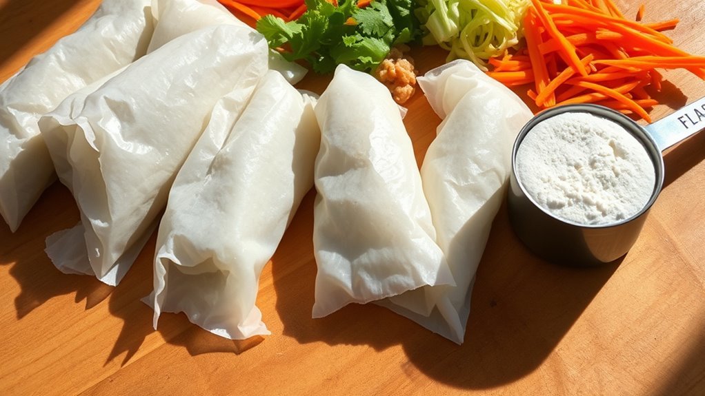 wheat flour and starch