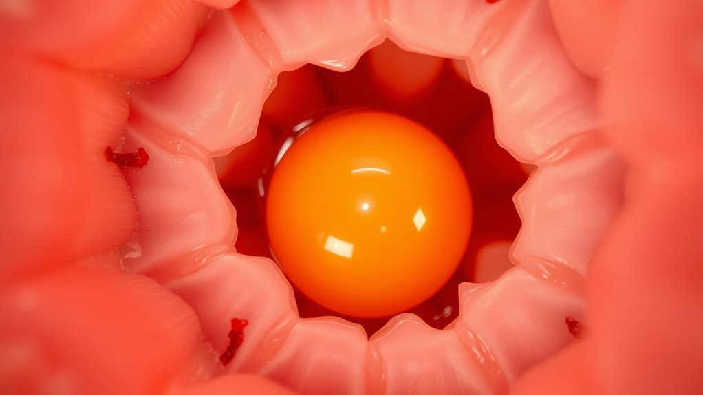 yolk s early oviduct journey