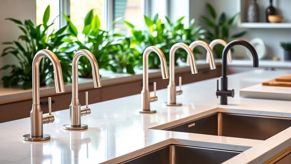 affordable pull down faucets